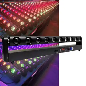 Factory Beam Moving Bar Wall Washer Light 10 x 40W RGBW Pixel Control Led Moving Stage Light