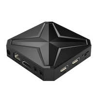 Android 14 TV Box Q1 Mini+ con CPU RK3518, 8K Quad Core, 2GB/8GB/16GB, WiFi 6 5G, Android STB con Control Remoto por Voz