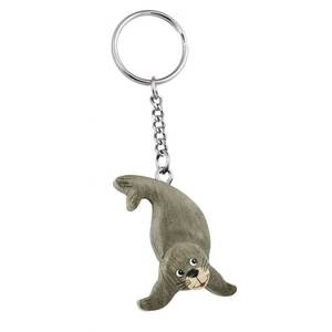 Mini porte-clés lion de mer, jouet animal, pendentif pour enfants et collectionneurs - Product Image 1
