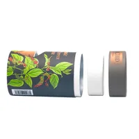 Tube shaker en papier kraft de qualité alimentaire personnalisé en gros, boîte recyclable pour l'emballage de sel, de poudre et d'épices