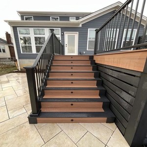 Ringhiere Decorative <span class=keywords><strong>per</strong></span> <span class=keywords><strong>Balconi</strong></span> Esterni Senza Scavo, Recinzioni in Alluminio Verniciato a Polvere, Design Moderno <span class=keywords><strong>per</strong></span> Recinzioni da Giardino - Product Image 2