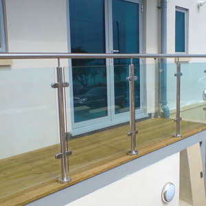 304 316 terrasse balcon en verre trempé <span class=keywords><strong>escalier</strong></span> marches en acier inoxydable verre <span class=keywords><strong>escalier</strong></span> garde-corps pour <span class=keywords><strong>escalier</strong></span> - Product Image 5