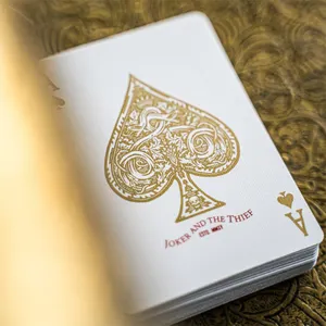 Cartas de jogo de pôquer ecológicas com melhor preço, jogos de cartas de baralho com impressão personalizada