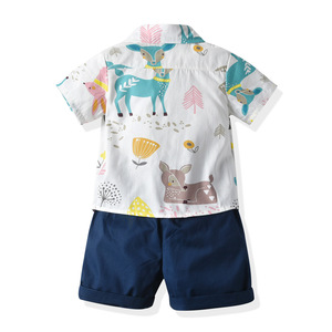 Vêtements pour garçons 2016, vêtements de loisirs en coton pour enfants, ensemble de vêtements pour la vente en gros - Product Image 2