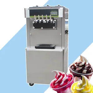 Pre-cooling High Quality 5 Flavors Soft Serve Ice Cream Machine Factory Price