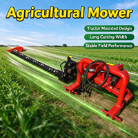 Machine de coupe agricole à mouvement alternatif, outil de fauchage pour pâturage, faucheuse de foin attelée au tracteur, dispositif de fauchage de fourrage