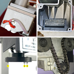 Chất lượng cao zomagtc ZM-30 + A4 Kích thước điện LCD bàn Top cuốn sách máy tính ràng buộc phay Cutter lắp ráp kỹ thuật số nhiệt độ - Product Image 5