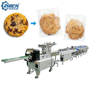 Machines à sceller automatique pour sachets, gâteaux, gaufrettes, biscuits, biscuits, oreiller, ligne d'emballage alimentaire - Product Image 1