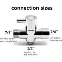 Pulvérisateur de bidet mural portable en acier inoxydable de qualité supérieure, ensemble complet pour toilettes avec fonction de nettoyage