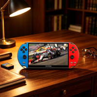 Console de jeu vidéo rétro portable X12 Plus 7 pouces à grand écran, très vendue, idéale pour un cadeau