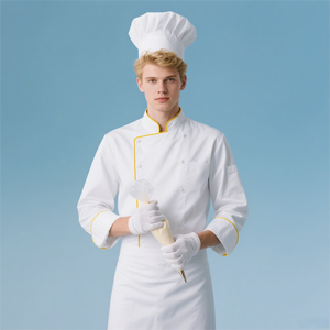Uniformes de Chef para Restaurante de Hotel Chino, Conjunto de Cocina Unisex de Poliéster/Algodón Lavable y Personalizable - Product Image 6