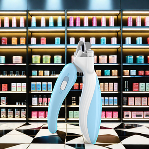 Toptan Pet pençe bakım ürünleri elektrikli paslanmaz çelik evcil hayvan tırnak kesme ve değirmeni Led - Product Image 1