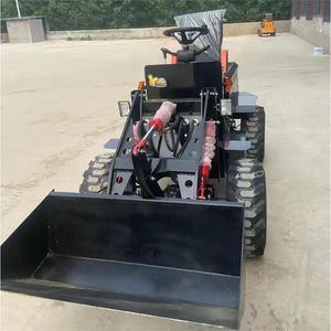 جرافة بعجلات صغيرة كهربائية/ديزل للبيع بسعر رخيص من الصين 0.4ton/0.6 طن/0.8 طن - Product Image 4