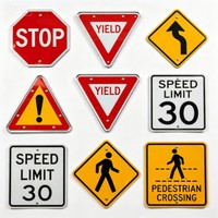 Film réfléchissant prismatique de qualité commerciale de 48 pouces pour découpe au traceur et sérigraphie, idéal pour les panneaux routiers