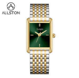 Montre de luxe personnalisée pour femme, montre carrée de luxe pour femme, montre à quartz, mode décontractée, montre en acier inoxydable pour femme, copie OEM ODM - Product Image 4
