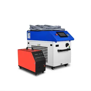 Handleiding 1000W 1500W 2000W 3000W 3 In 1 Draagbare Laser Lasser Handheld Fiber Handheld Laser Lasmachine Voor Metaal Aluminium