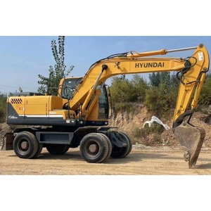 Excavadoras de Ruedas Usadas Hyundai de Corea, Excavadora de Ruedas Original HYUNDAI 150 150W-9, Excavadora de 15 Toneladas Hyundai en Venta - Product Image 1