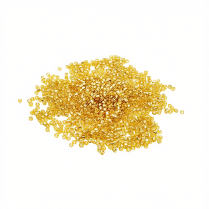 Perline Ilan Abalorios 2mm color oro, 50g per la creazione di gioielli - Product Image 1