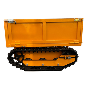 Carretilla de Acero Amarilla con Contenedor Cerrado para Uso Industrial, Superficie con Recubrimiento en Polvo Resistente - Product Image 1