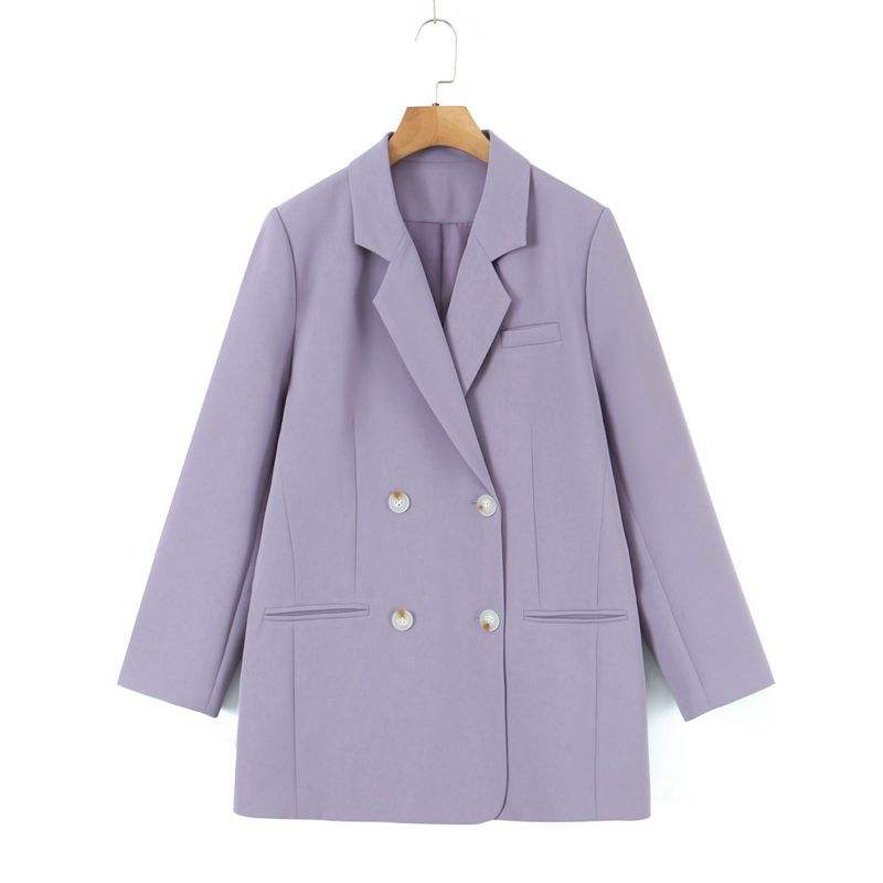 ชุดสูทสีม่วงหมอก