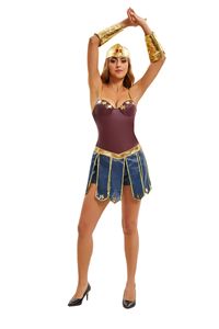 Nuovo Stile 2026 Costume di Halloween in Poliestere Ispirato a Wonder Woman della Justice League - Abito per Cosplay da Dea Greca - Product Image 6