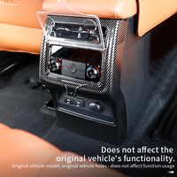 Convient pour la deuxième génération de Haval H9, cache de protection de la grille d'aération arrière, cadre décoratif, accessoire intérieur anti-chocs