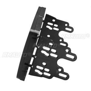 Cadre d'intégration 2 DIN pour autoradio CD/DVD, pour tableau de bord et intérieur audio, compatible Volkswagen VW Touran Caddy SEAT Skoda Fabia Octavia - Product Image 4