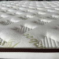 Matelas de luxe sur mesure à ressorts ensachés pour hôtel, pliable, compressé, en mousse de latex et tissu, pour chambre à coucher, lit double et king size