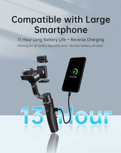 Hohem <span class=keywords><strong>Isteady</strong></span> <span class=keywords><strong>Mobile</strong></span> + Drei-Achsen-Gimbal-Estabilizador Smartphone Unterstutzt Inception/Gesichtsverfolgung/Sportmodus - Product Image 6