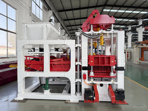 Machine automatique de fabrication de pavés avec moteur et hydraulique 240V/380V, garantie 1 an, plateformes dynamique et statique - Product Image 2