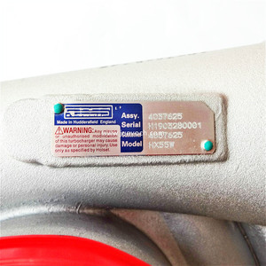 Turbocompresor HX55W 4037625 4043707 4043708 4089858 para <span class=keywords><strong>Motor</strong></span> Diésel Cummins Varios ISM11 QSM11 ISME11 - Product Image 2