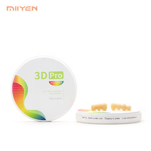 MIIYEN 3D Pro Dental Zirconia bloque Material multicapa transparencia para Dental Anterior 14 unidades puentes <span class=keywords><strong>dentista</strong></span> CAD - Product Image 3