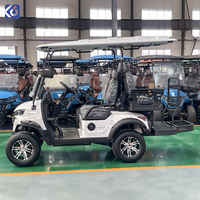Carrito de Golf CAMP Homologado para Calle, 4 Plazas, Batería de Litio de 72V, Carro de Golf Eléctrico para Comunidades Privadas, Barrios y Clubes Campestres