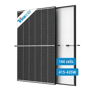 Stokta Trina Longi Jinko 400W 425W 555W fotovoltaik PV modülü Trina Vertex S Monocrystalline GÜNEŞ PANELI fiyat