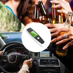 पोर्टेबल डिजिटल डिस्प्ले पोर्टेबल अल्कोहल सांस परीक्षक मीटर ड्राइव सुरक्षा वाइन परीक्षक स्तर मापने वाले उपकरण - Product Image 4