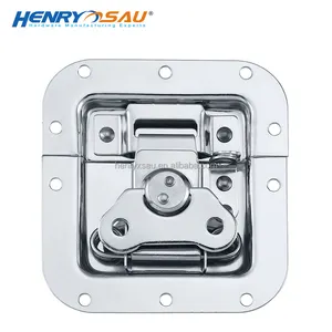 Bướm Nâng Và Biến Xoay Xoắn Lõm Bắt Chốt Hasp Khóa Fastener Thép Mạ Crôm Có Thể Khóa Clasp Cho Trường Hợp Chuyến Bay