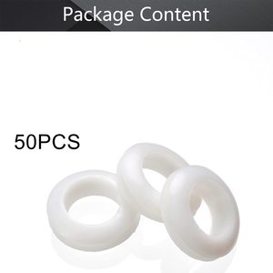 Customized <b>Silicone</b>/NBR/EPDM <b>Rubber</b> Grommets for Cable-Black Color REACH/ROHS/ISO9001 Certified 20~90 - Product Image 4
