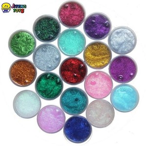 JITENG Pâte Magique Colorée DIY Paillettes Nacrées Élastique Rebondissante Slime Argile Colorée Modèle pour Vente en Gros Jouet Amusant - Product Image 6