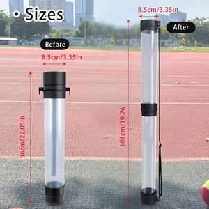 Pickleball Ball Picker Tubo Superior, Detém 14 Bolas Convenientemente Pegar Bolas Sem Dobra - Product Image 3