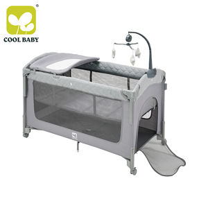 <span class=keywords><strong>Lit</strong></span> d'appoint mobile KDD101 Cool Baby pour bébé avec barre de <span class=keywords><strong>jeu</strong></span> musicale – Vente en gros - Product Image 3