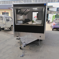 Four électrique mobile pouces, remorque pour aliments, four à Pizza, nourriture chinoise, barbecue, camion de restauration rapide, à vente