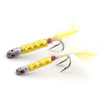 Umpan Pancing Jig Logam Tuna Feather Lead Sink Head Murah Grosir