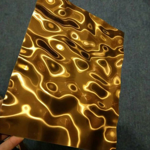 ASTM 304 316 430 장식용 스테인리스 강판 및 플레이트 물결 표면 굽힘 절단 용접 서비스 - Product Image 3