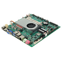 Hot Sale Industrial Desktop I3-4025U Itx Motherboard Intel 4/5th Gen Triple Display Integrated Double DDR3 16GB 1 LAN USB SATA