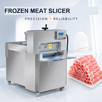 Machine à découper automatique de viande congelée pour rouleaux de bœuf et d'agneau, idéale pour la transformation alimentaire commerciale