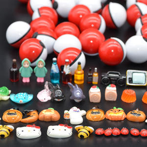 Commande personnalisée, faible MOQ, bricolage, micro-paysage, globe en plastique, boule, pokéball, terrarium, motif de dessin animé durable, imitation antique, art - Product Image 2