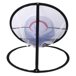 Tige de coupe de filet de pratique de golf d'intérieur pliable à trois couches et filet de cible de balle avec un design pliable pratique - Product Image 4