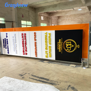 Letrero de totem para <span class=keywords><strong>gasolinera</strong></span> exterior con logotipo iluminado y pantalla de precios de aceite, caja de luz publicitaria, letrero de entrada y salida para estación de servicio - Product Image 6