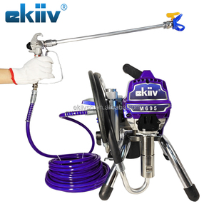 Máquina Profesional Multifuncional para Rociar Masilla, Yeso, Cemento, Pintura y Lechada, Pulverizador de Pintura sin Aire EKIIV de Fábrica - Product Image 6