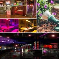 Ampoule LED E27 IP65 étanche RGB 15W 20W, moderne en aluminium Par38 AC85-265V, durable et élégante, légère pour la maison et le bureau